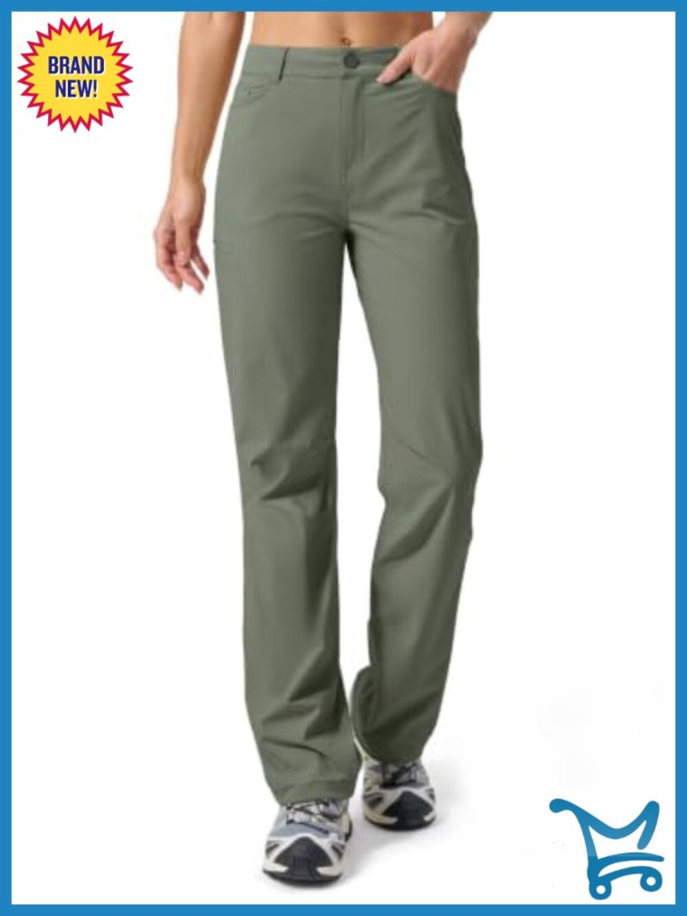 Women's Hiking Pants Quick Dry Lightweight Stretch UPF 50+ Water-Resistant